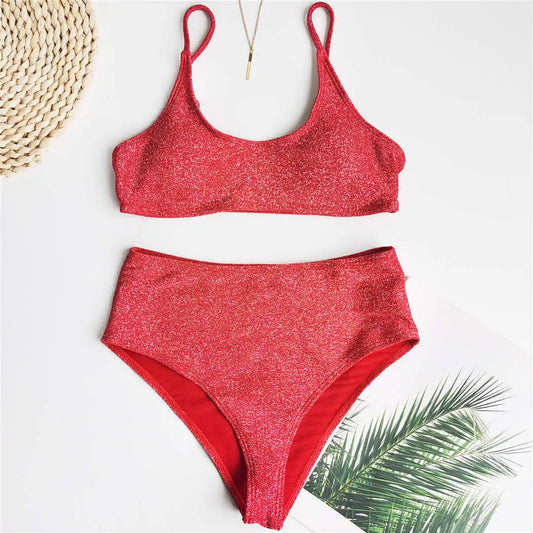 Maillot De Bain Pailleté Femme