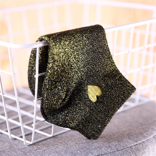 Chaussettes Courtes Paillettes Femme