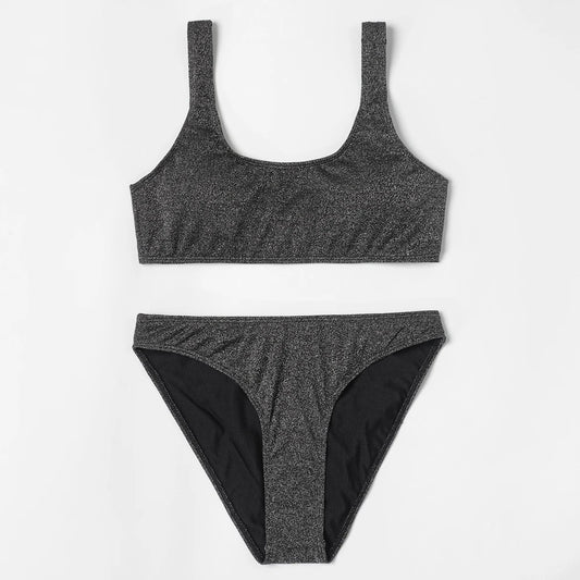 Maillot De Bain Noir A Paillette