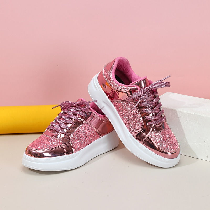 Basket À Paillettes Femme