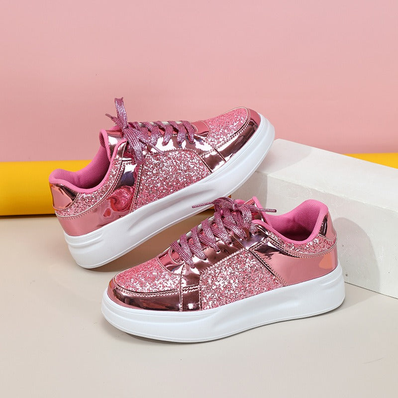 Basket À Paillettes Femme