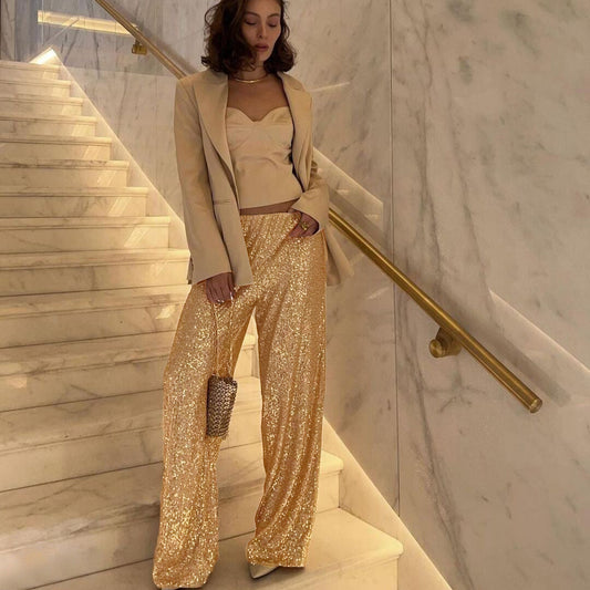Pantalon Pailleté