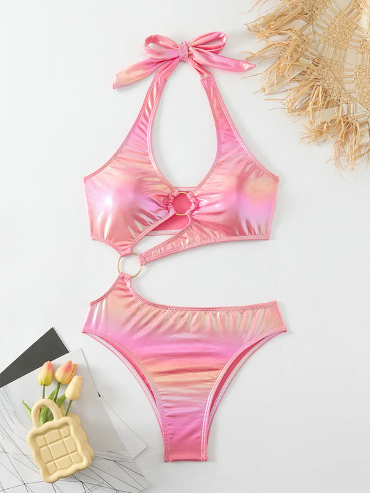 Maillot De Bain Une Piece Pailleté