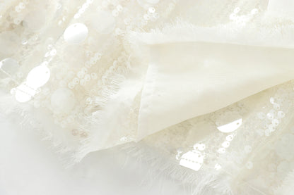 Veste Pour Femme Avec Strass Blanche