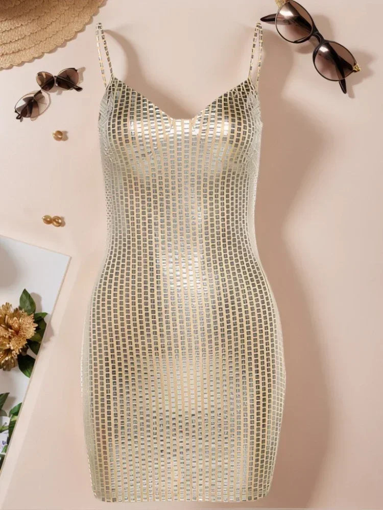 Robe Bustier Paillettes