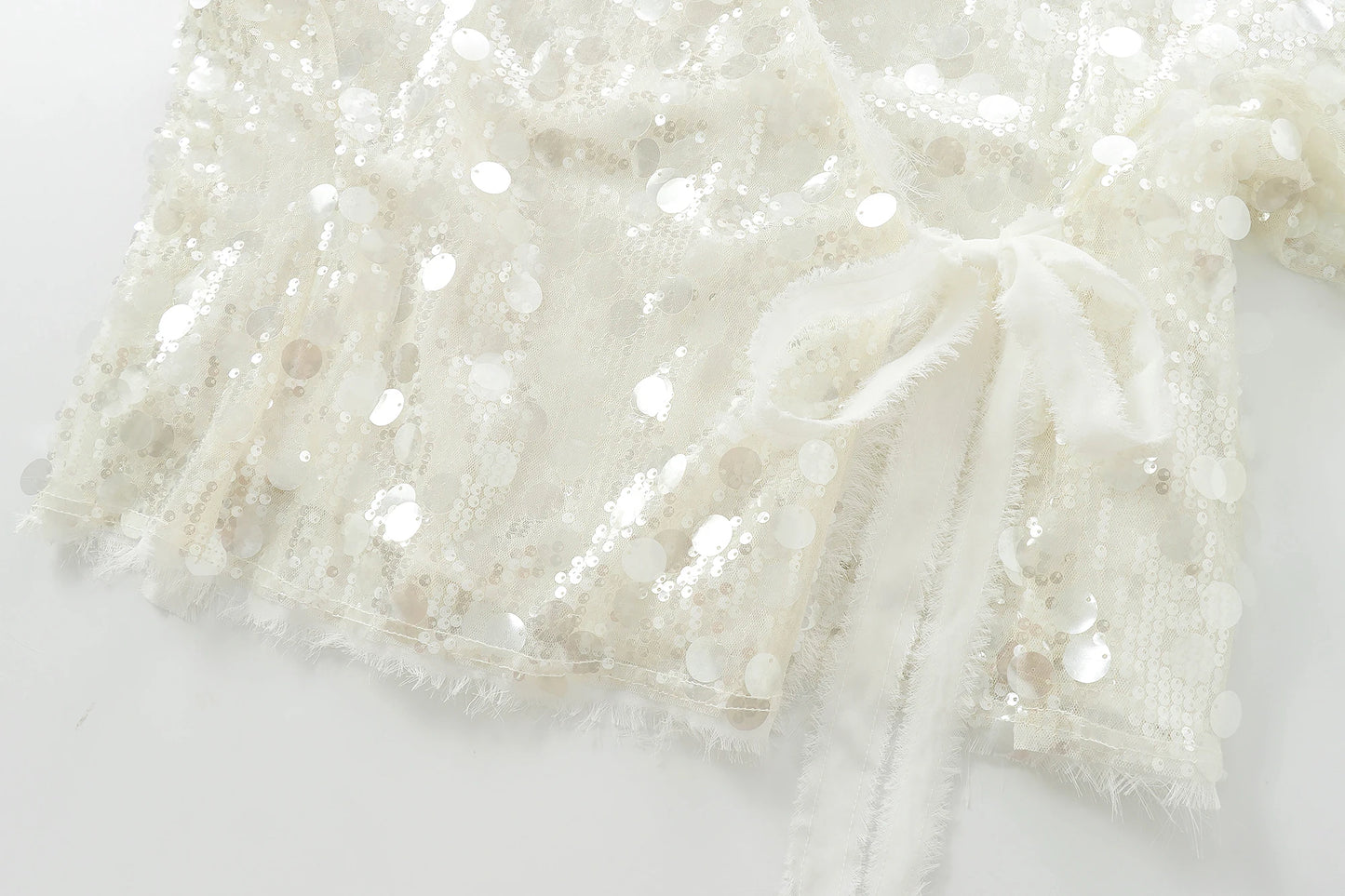 Veste Pour Femme Avec Strass Blanche