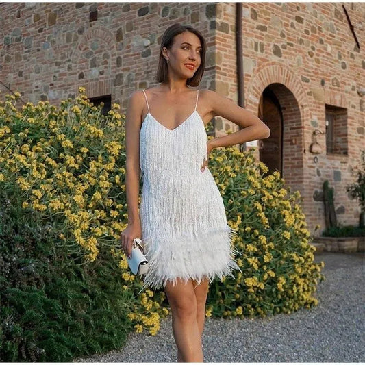Robe Blanche Strass
