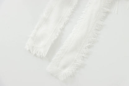 Veste Pour Femme Avec Strass Blanche