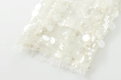 Veste Pour Femme Avec Strass Blanche