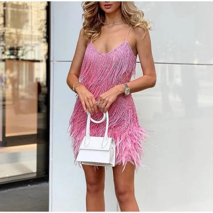Robe Cocktail Strass