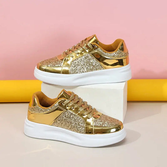 Basket Avec Paillette Femme - baskets