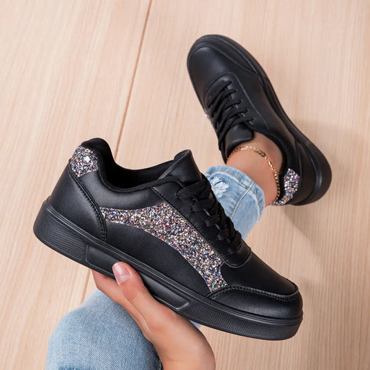 Basket Paillette Pour Femme - baskets