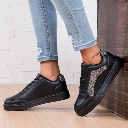 Basket Paillette Pour Femme - baskets