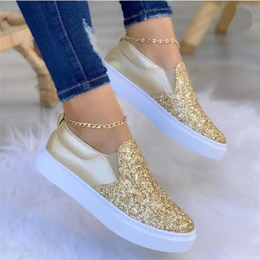 Baskets Paillettes Femme - baskets