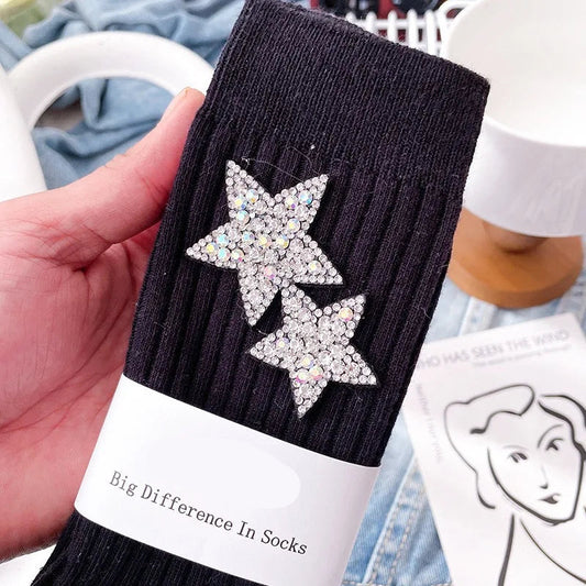 Chaussettes Épaisses A Paillettes
