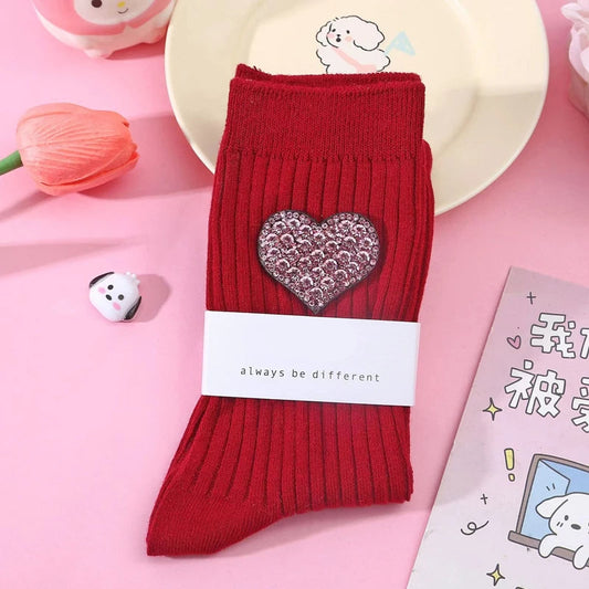 Chaussettes Noel A Paillettes