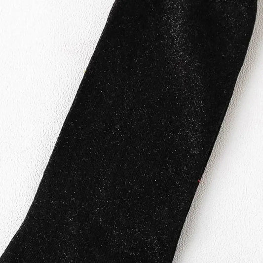 Chaussette Paillette Noir - chaussettes