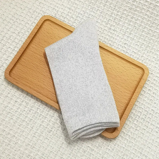 Chaussettes Blanche Paillettes - chaussettes