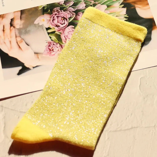 Chaussettes Hautes Paillettes - chaussettes