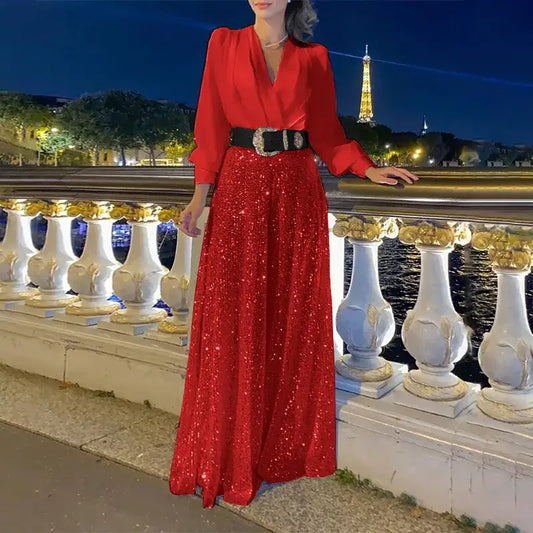 Combinaison Rouge Paillette - combinaisons