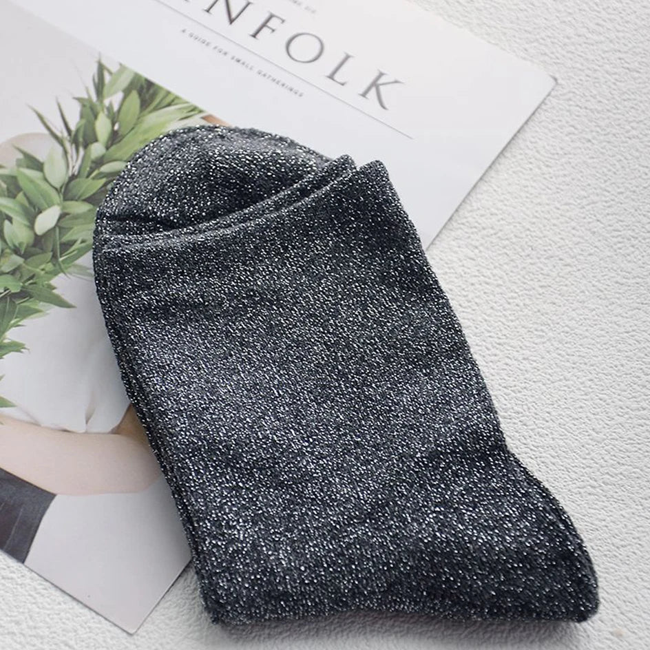 Chaussettes Avec Paillettes
