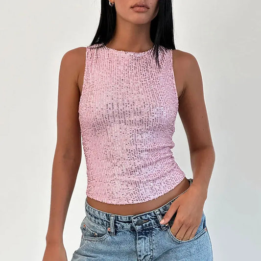 Haut Femme A Paillette - hauts
