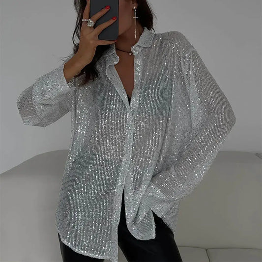 Haut Femme Paillette - hauts
