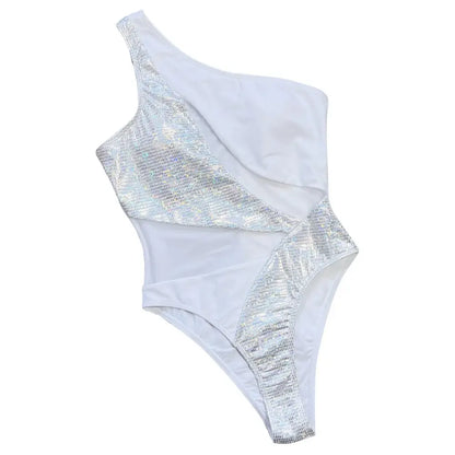Maillot De Bain 1 Piece Paillettes - maillots de bain