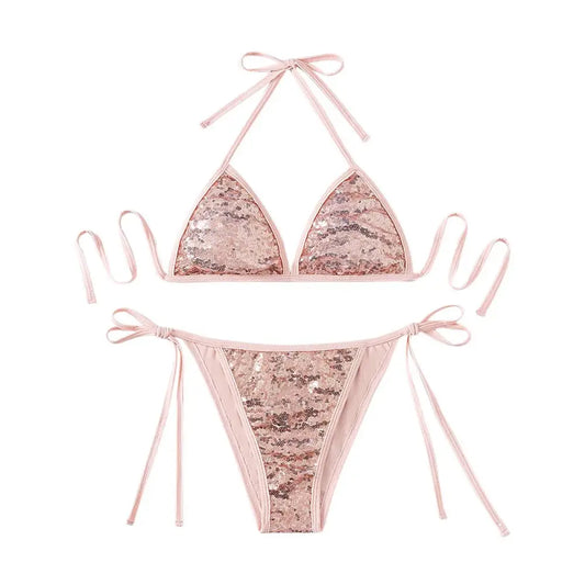 Maillot De Bain 2 Pieces Pailleté - maillots de bain