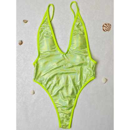 Maillot De Bain A Paillette 1 Piece - maillots de bain