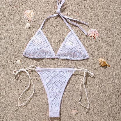Maillot De Bain Femme Paillette - maillots de bain
