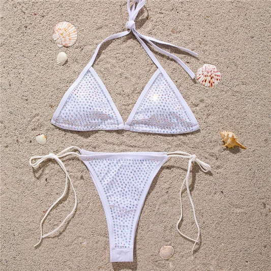 Maillot De Bain Femme Paillette - maillots de bain