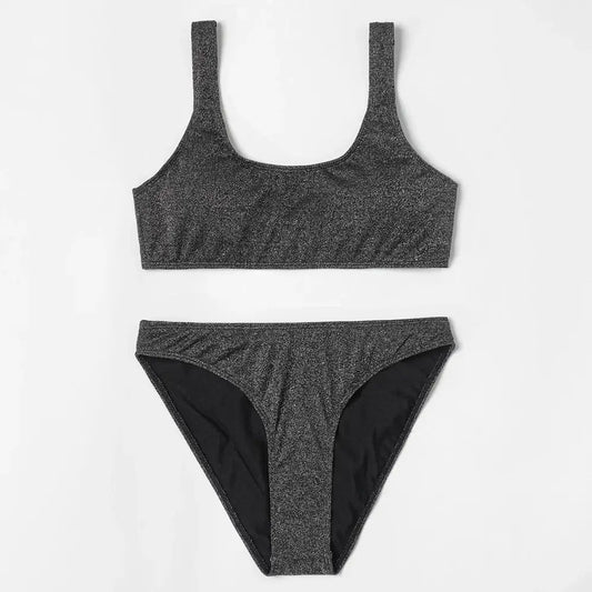 Maillot De Bain Noir A Paillette - maillots de bain