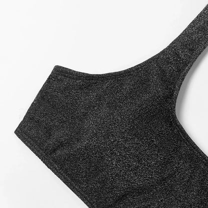 Maillot De Bain Noir A Paillette - maillots de bain