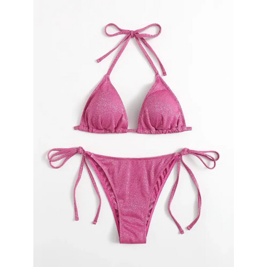 Maillot De Bain Pailleté Rose - maillots de bain