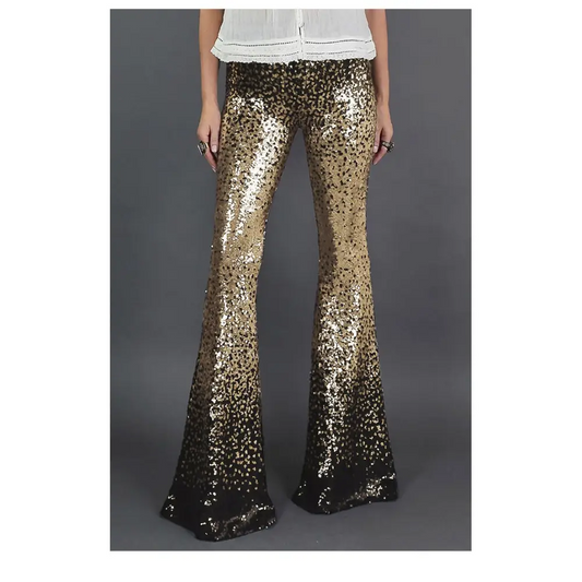 Pantalon Avec Paillette - pantalons
