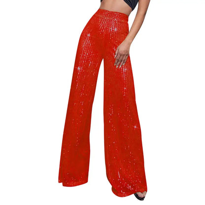 Pantalon Femme Paillette - pantalons