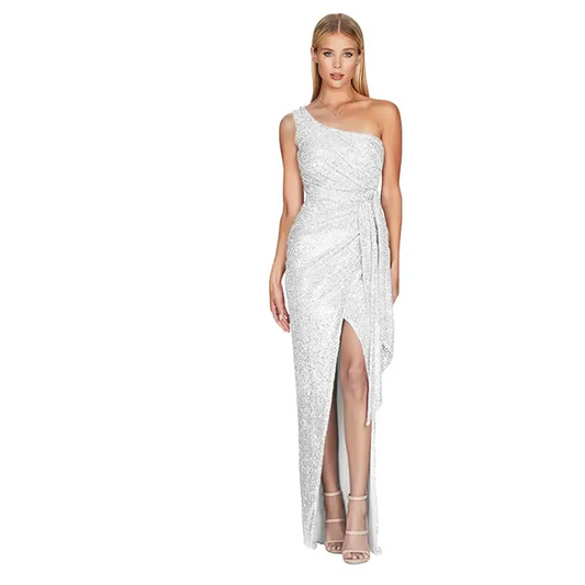Robe Blanche Paillette - robes