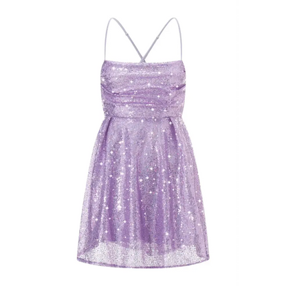 Robe Dos Nu Paillettes - robes