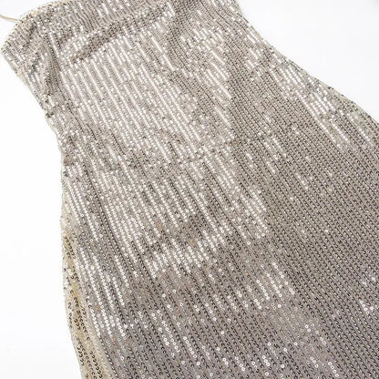 Robe Longue Paillette - robes