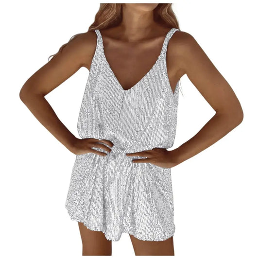 Robe Paillette Blanche - robes