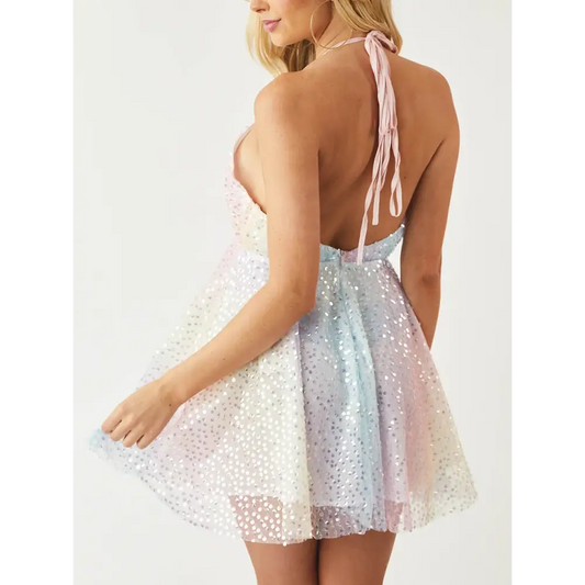 Robe Paillette Dos Nu - robes