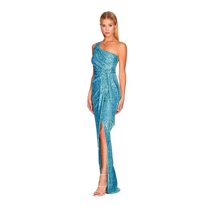 Robe Paillettes Bleue - robes