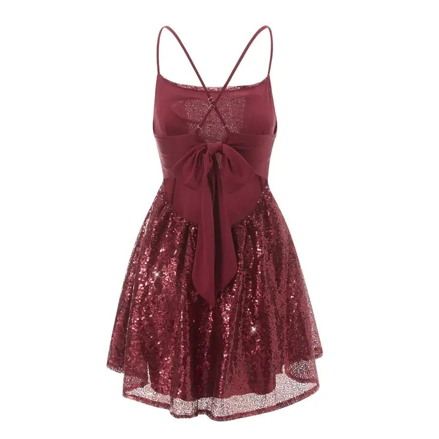 Robe Rouge Paillettes - robes