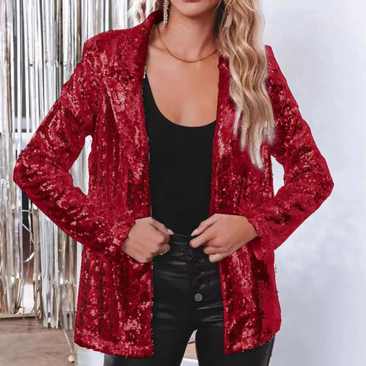 Veste Blazer Femme Paillette - vestes