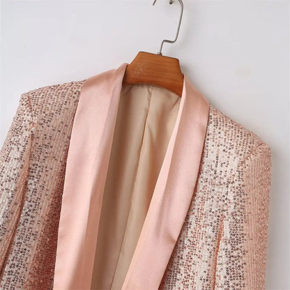 Veste Courte Femme Paillette - vestes