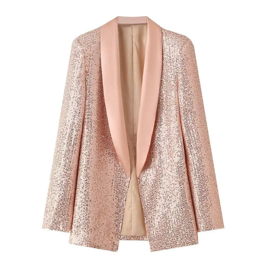 Veste Courte Femme Paillette - vestes