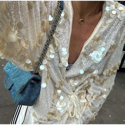 Veste En Paillette Femme - vestes