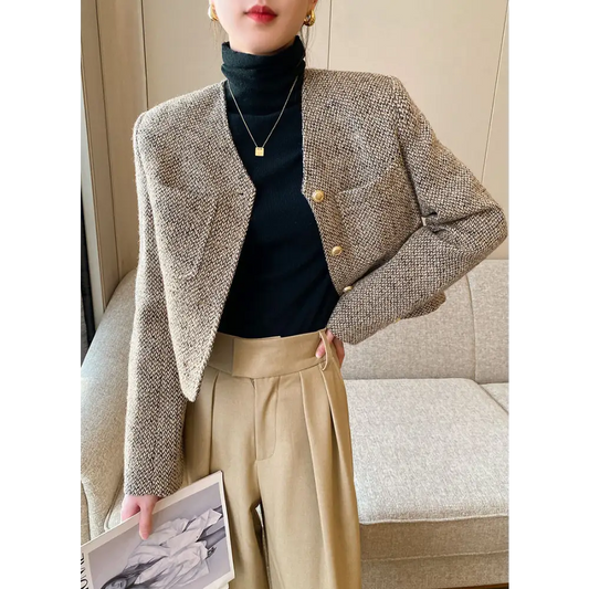 Veste Kaki Femme Pailleté - vestes