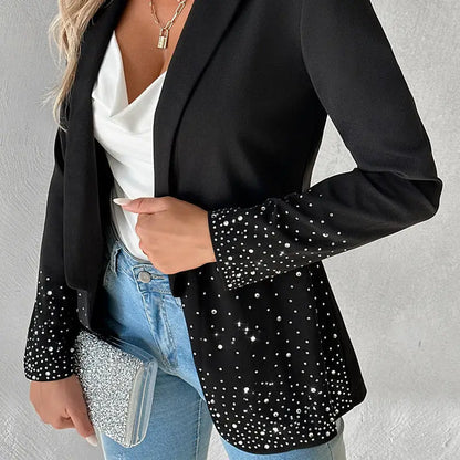 Veste Paillette Femme Noire - vestes